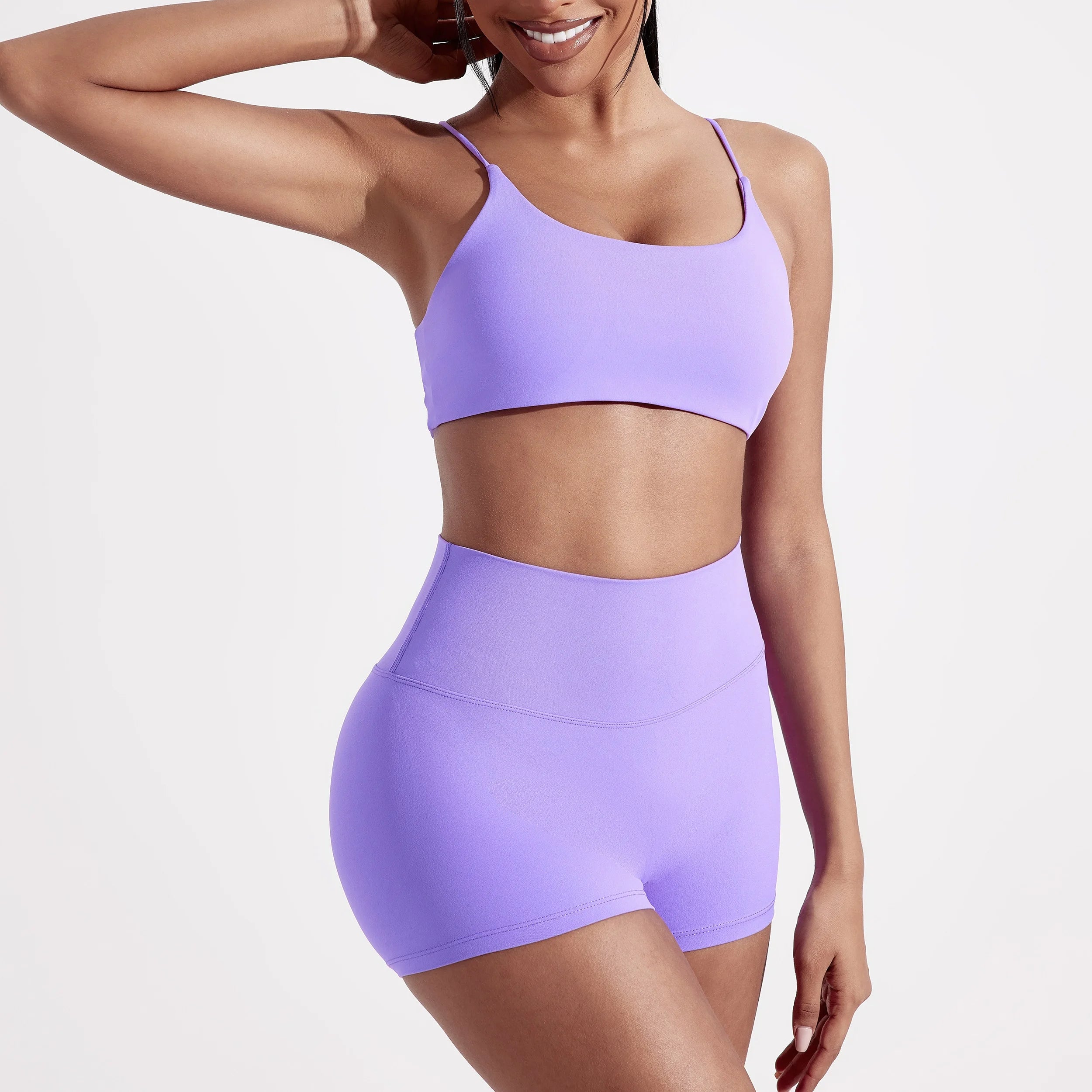 Cross‑Back Sports Bra