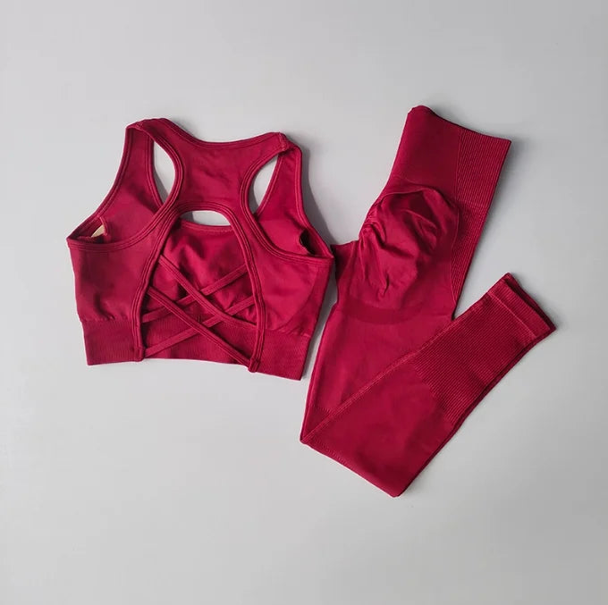 High‑Impact Sports Bra & Leggings