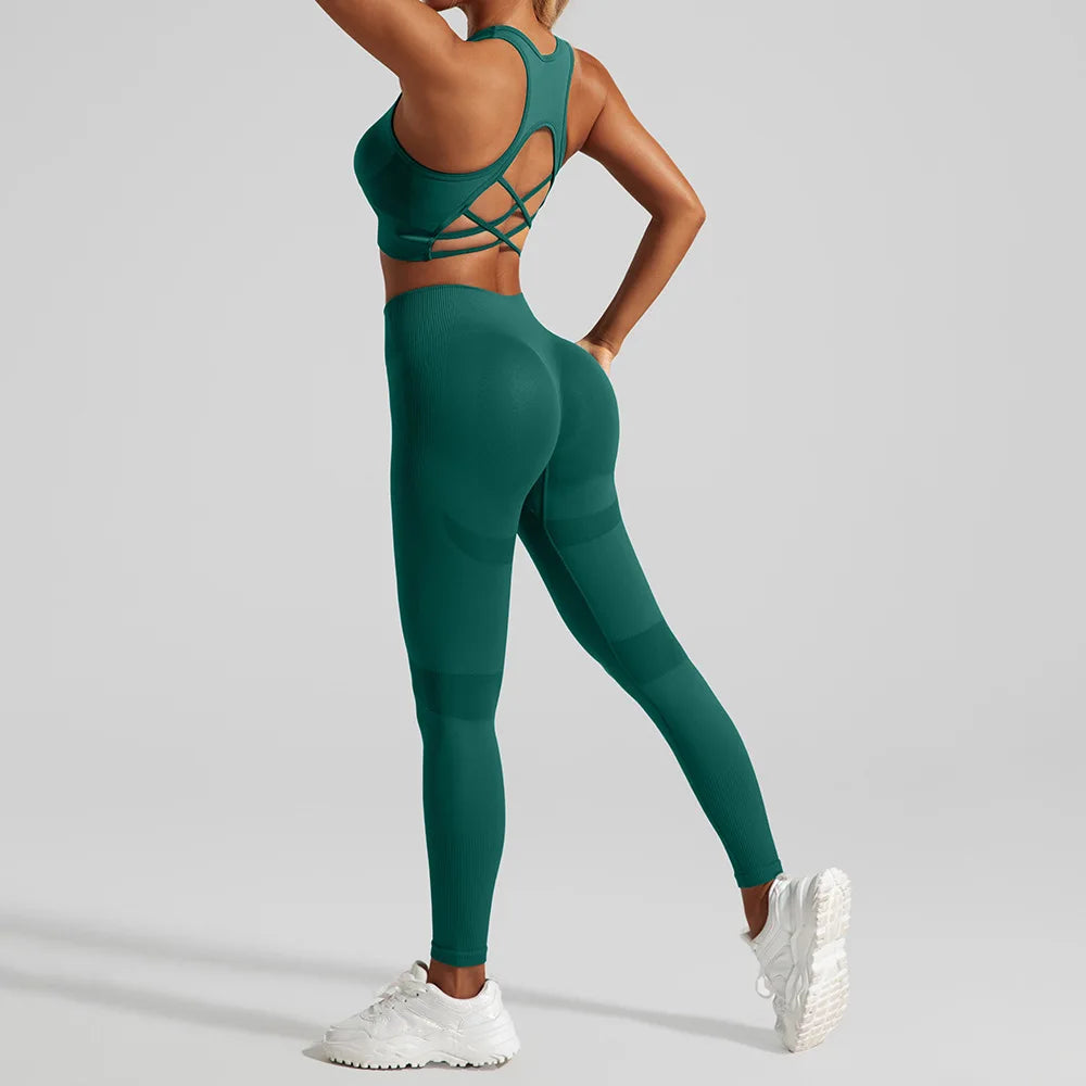 High‑Impact Sports Bra & Leggings