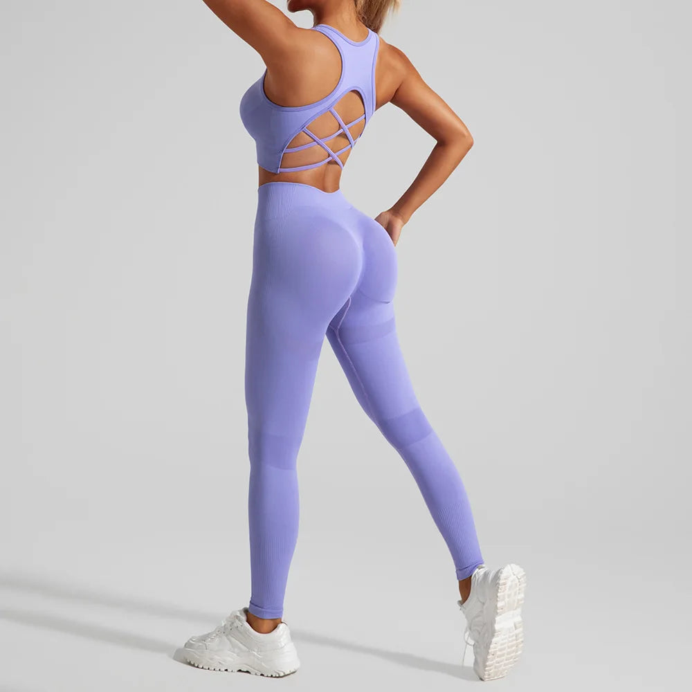 High‑Impact Sports Bra & Leggings