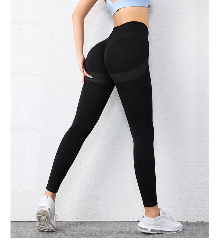 Butt-Lifting Seamless Workout Leggings